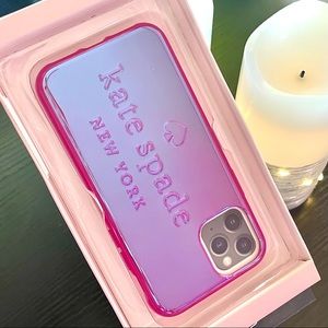 NEW✨Kate Spade Rose Iridescent iPhone 11 Pro Case